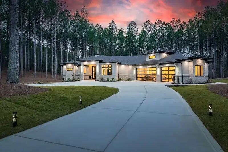 luxury custom home interior Breen Development Hickory NC