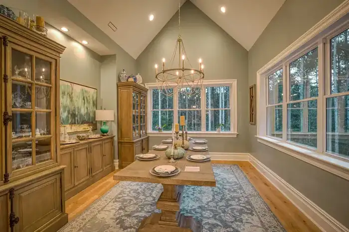 luxury home construction craftsmanship Hickory NC